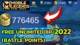Free BP Battle Points in Mobile Legends 2022 || Trick to get Bp Battle Points in Mobile legends MLBB