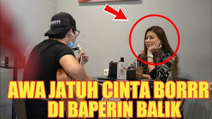 PRANK CAFE !! AWAS JATUH CINTA BORRR DI BAPERIN BALIK