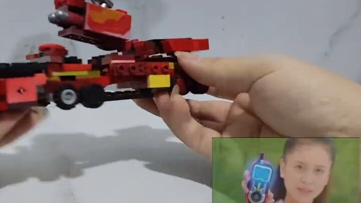 Yunxiao Super Energy Cannon~Giant God Battle Team Charge Battle King Building Blocks MOC Yunxiao Win