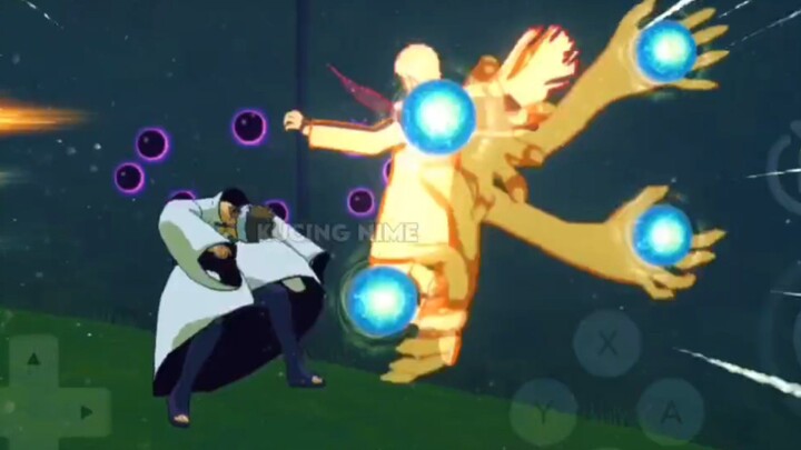 NARUTO HOKAGE VS ASHURA - NXB STORM CONNECTION ANDROID GAMEPLAY