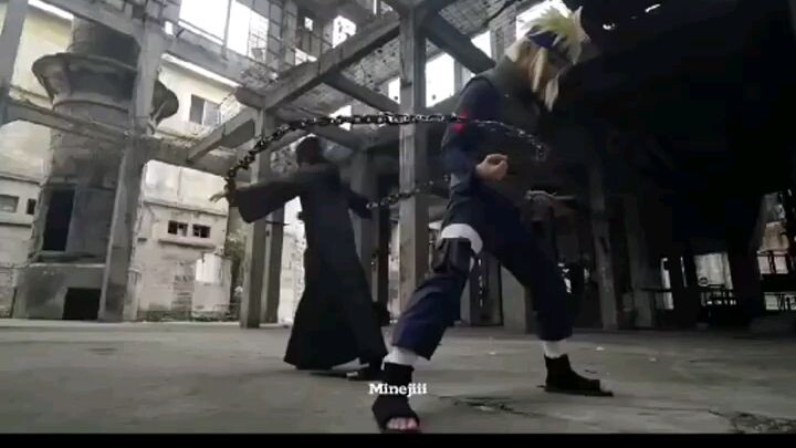 มินาโตะ vs โทบิ ep 2