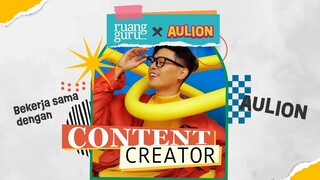BELAJAR LEBIH SERU DENGAN VIDEO BELAJAR BARU, RUANGGURU X AULION!