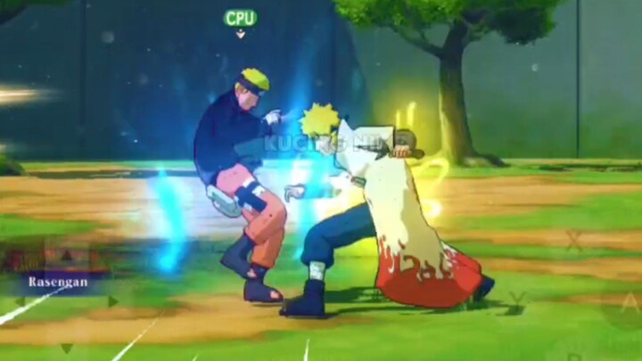 MINATO VS NARUTO THE LAST - NARUTO STORM CONNECTION ANDROID GAMEPLAY