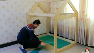 ใครที่มีกล่องพัสดุอยู่ที่บ้าน อย่าเพิ่งทิ้งนะ มาทำบ้านหลังใหญ่ให้ลูกกันเถอะ น่ารักสุดๆเลย