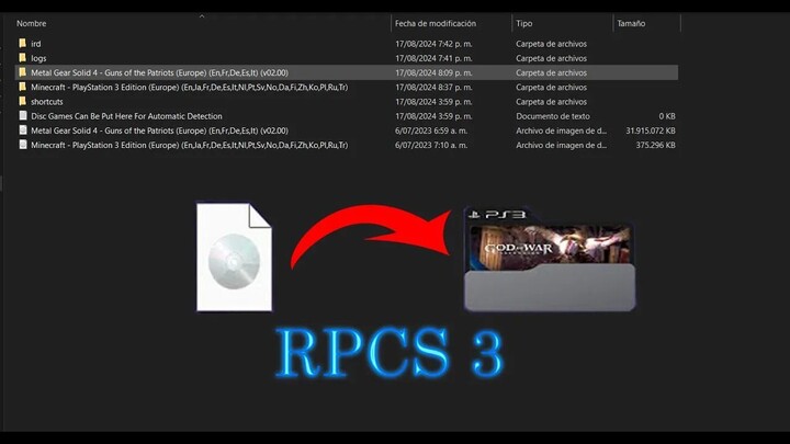 Convertir formato ISO a Carpeta para RPCS3 SIN PROGRAMAS!! 2025-2026 Aun Funcion
