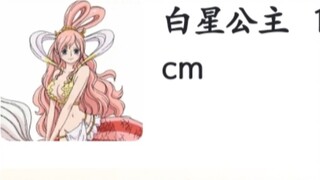 One Piece Character Height