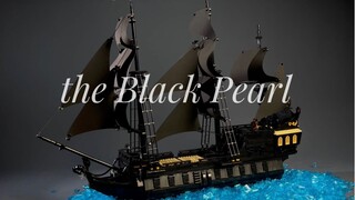 [Jin Hao] Một tác phẩm kinh điển! LEGO Cướp biển vùng Caribbean Ngọc trai đen MOC Depp sẽ không bao 