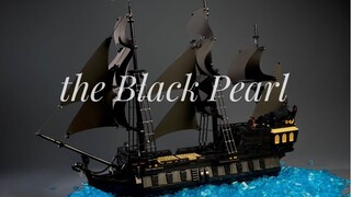 [Jin Hao] Classic! Lego Pirates of the Caribbean Black Pearl MOC Depp will never dress up as Captain