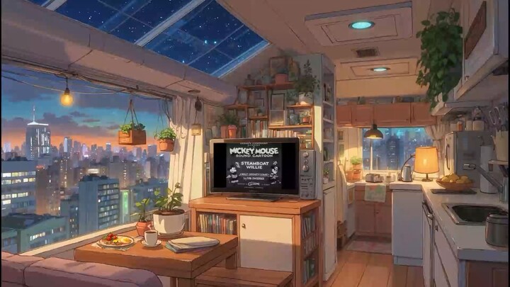 Vibes of a Peaceful Night Lofi Beats for Studying, Working & Relaxing