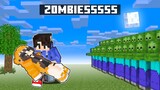 Saved by HABITAT in a ZOMBIE APOCALYPSE in Minecraft