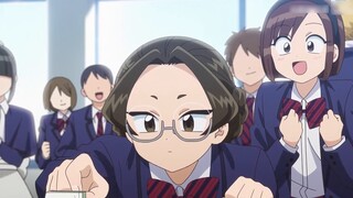The class held an eraser-playing compe*on. The male protagonist performed miracles with great for