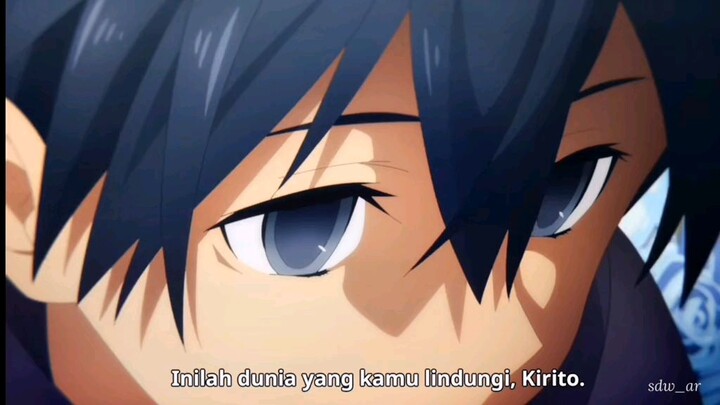 Kirito lagi kehabisan Kuota Jadinya Lage :3 @SwordArtOnline