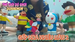 GẤP HOA NHIỀU MÀU 2   THẾ GIỚI ĐỒ CHƠI DORAEMON