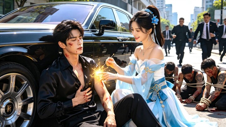 The goddess saved an injured man never expecting he would become her future husband!