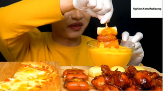 mukbang ngon chàng trai ăn phần 67 #amthuc #monngon