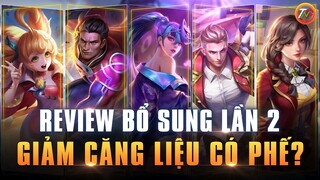 Liên Quân [Review] 5 Tướng Giảm Sức Mạnh BỔ SUNG LẦN 2 CẬP NHẬT KỶ NIỆM 5 NĂM TNG