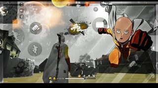 (MODE ONE PUNCH MAN SAITAMA FREE FIRE) HIGHLIGHT(EGELES MP40)🔥