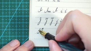 How to write cursive English that makes the teacher’s eyes shine?