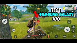 TEST SAMSUNG GALAXY A70 PLAYING RULES OF SURVIVAL