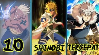 10 Shinobi Dengan Kecepatan DEWA Di Dunia Anime Naruto dan Boruto..!!