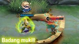 BADANG KILL or WIN ? | Mobile Legends Funny Gameplay Auto aim Marksman