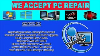 PC Repair Software and hardware #13 (Tagalog) Blank Screen