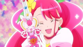 「ヒーリングっど♥プリキュア」キュアグレース へんしんシーン