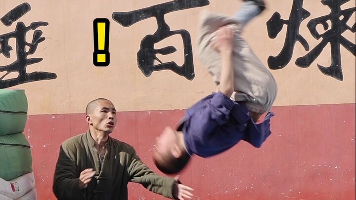 Master: Don't do that, I'm scared!