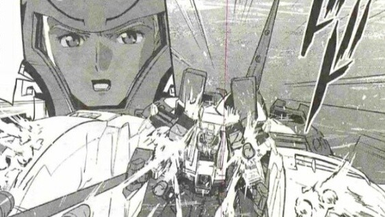 The Gundam SEED re manga that stopped at Thor's death