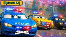Hero Cars City (Episode 41) The Blues Adventures