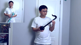 A man covers ink Sans' “Tokyovania" with Otamatone