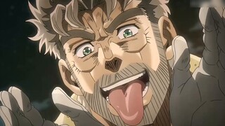 Josuke's father bought four camels in the desert without telling Josuke.