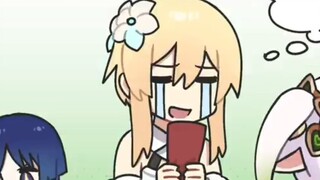 [Genshin Impact Dubbing] How the Four Gods give red envelopes to travelers