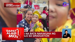 6-anyos na bata, nakakuha ng 13 na medals sa kanyang graduation | Dapat Alam Mo!