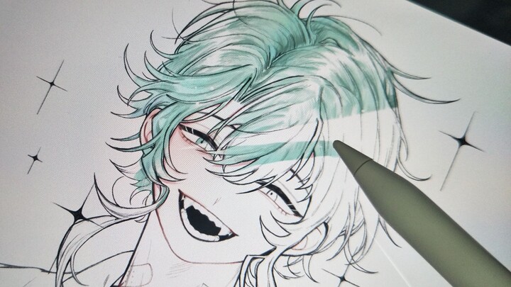 A brush that can color with one click???