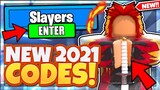 Roblox Slayers Unleashed All Working Codes! 2021 August