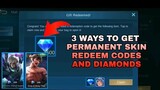 3 Ways to Get Some Permanent Skin Codes and Diamonds in MobileLegends