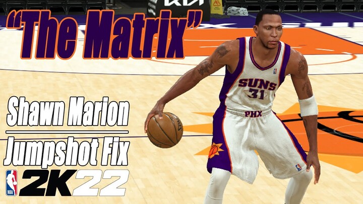 Shawn Marion Jumpshot Fix NBA2K22