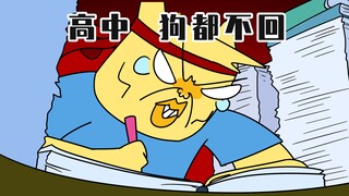 你愿意再回到高中吗，狗都不回！
