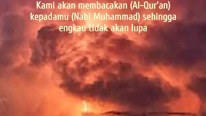 Surah al a'la ayat 1-6
