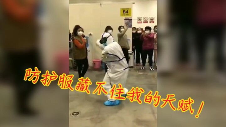 Liven up the atmosphere! The doctors from Xinjiang supporting Wuhan are so cute!