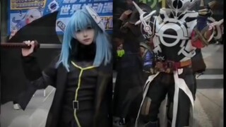 fokus ke cosplay Rimuru 😍keren banget