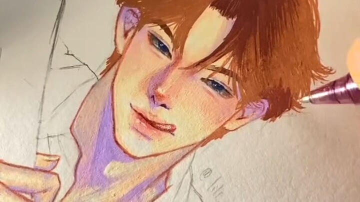 tutorial coloring pakai acrylic penliner part 2 ✍️