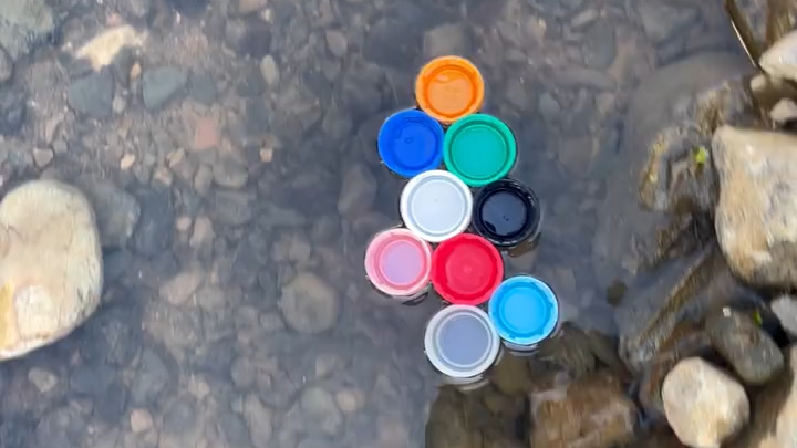 Bottle Cap Drifting Race