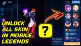 UNLOCK ALL SKIN IN MOBILE LEGENDS BANG BANG LATEST PATCH 2021 - MLBB 2021