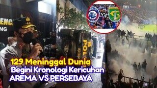 S4DD1SS! KRONOLOGI Detik-detik Tragedi Kanjuruan Kericuhan AREMA FC VS PERSEBAYA