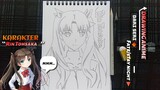 [SPEED DRAWING] Anime dari seri FATE/STAY NIGHT || Rin Tohsaka😍