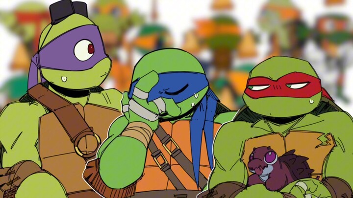 [TMNT/Teenage Mutant Ninja Turtles/Tulisan Tangan] Kita butuh lebih banyak Michelangelo