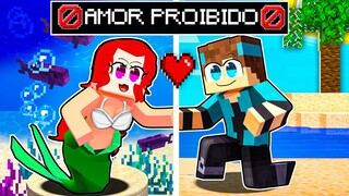 AMOR PROIBIDO da UMA SEREIA no Minecraft!