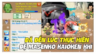 Ngọc Rồng Online - Đã Đến Lúc Thực Hiện Lời Hứa Khỉ Masenko Kaioken !